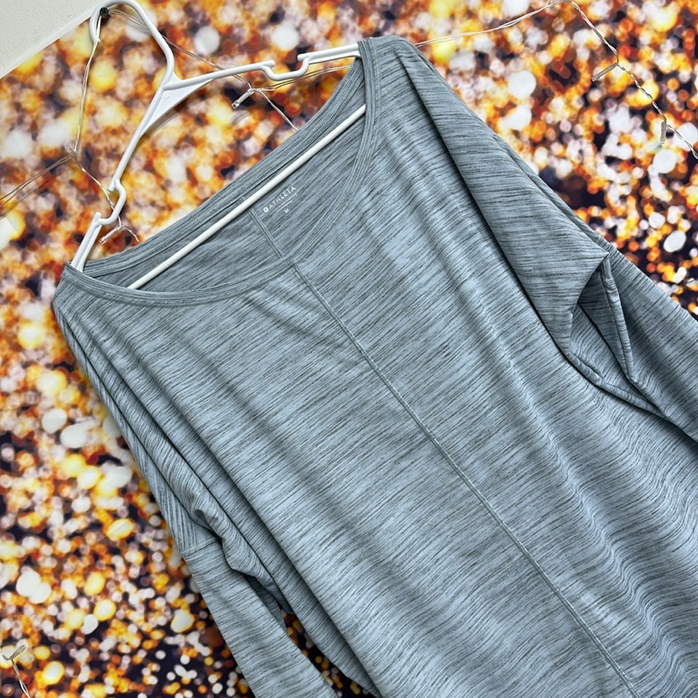 Athleta Heather Medium Slouchy Top